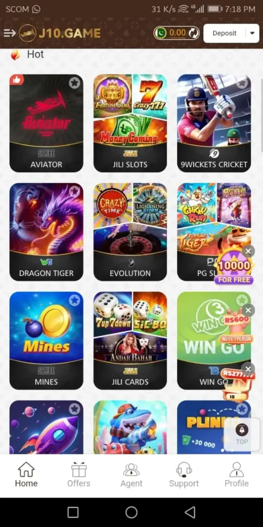 J10 games