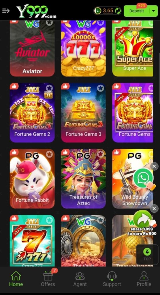 y999 game